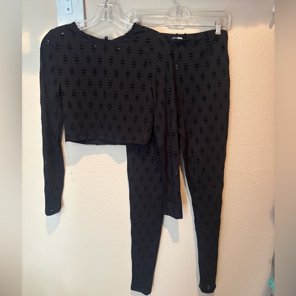 Fashion Nova Pants - Fashion Nova 2 Piece Long Sleeve Top & Pants Set 🌵Large